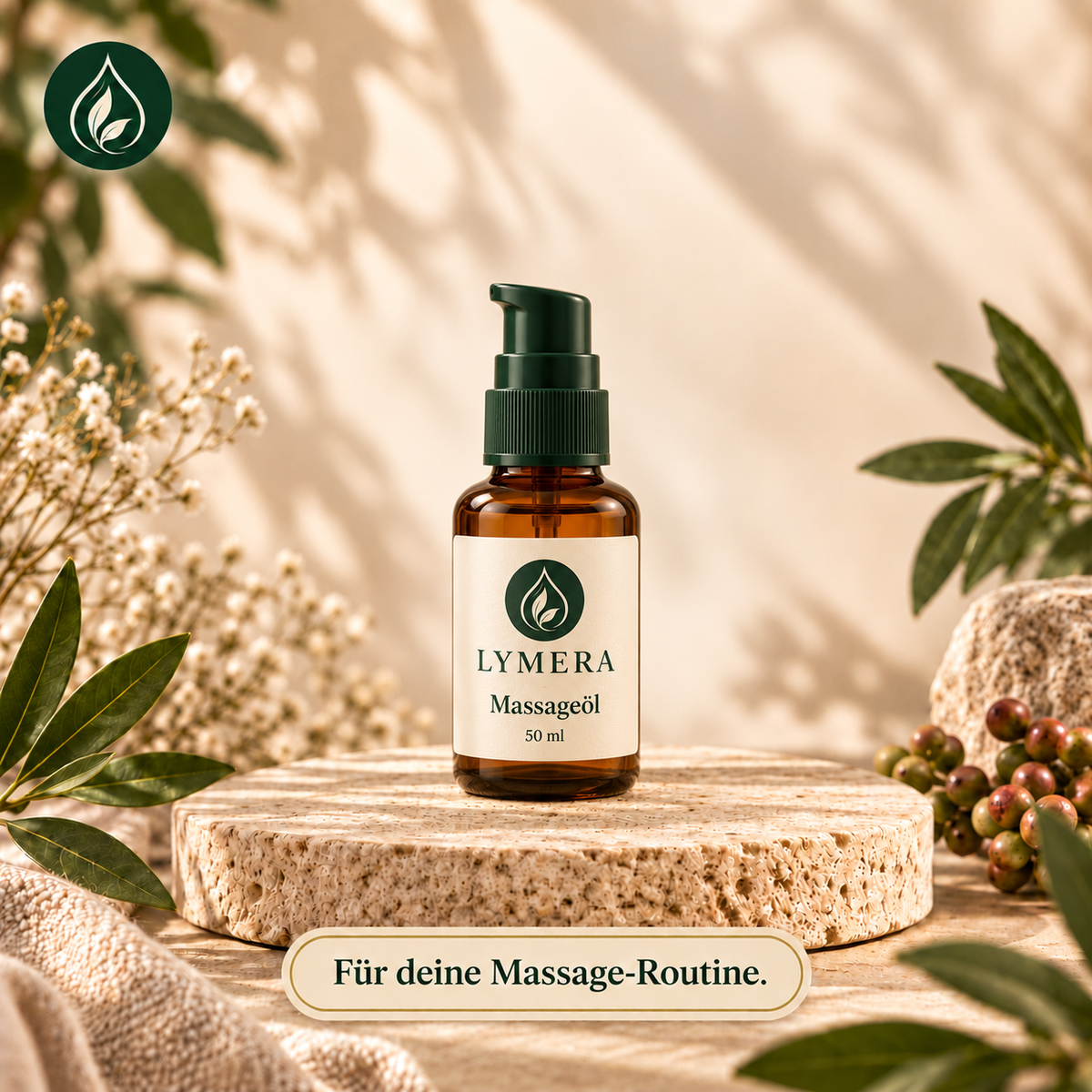 Lymera® Massageöl auf pflanzlicher Basis 50ml